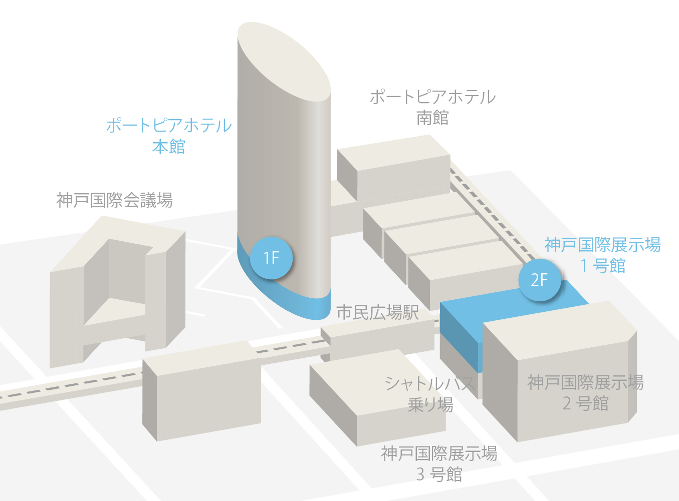 会場便利MAP