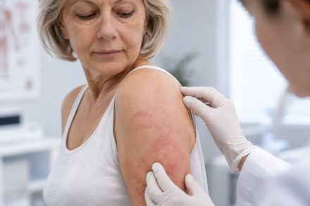 間質性肉芽腫性皮膚炎、原因薬中止で大半が改善