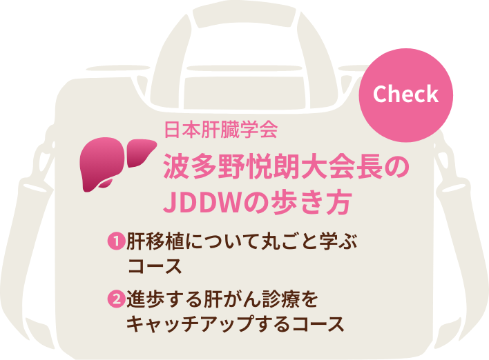 日本肝臓学会 波多野悦郎先生のJDDWの歩き方