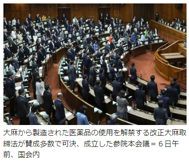 jiji改正大麻取締法成立、参院本会議20231206.png