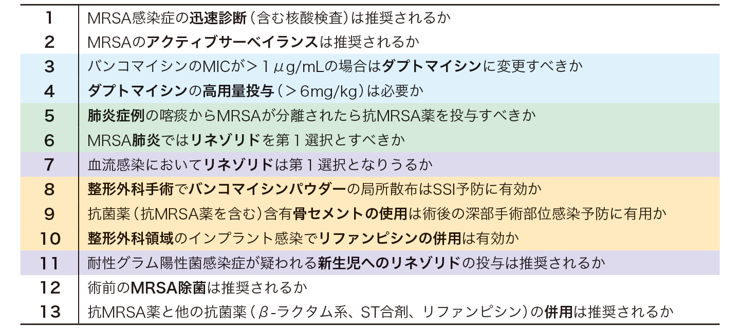 MRSA感染症の診療ガイドライン2024 | 感染症ビジョナリーズ | Medical
